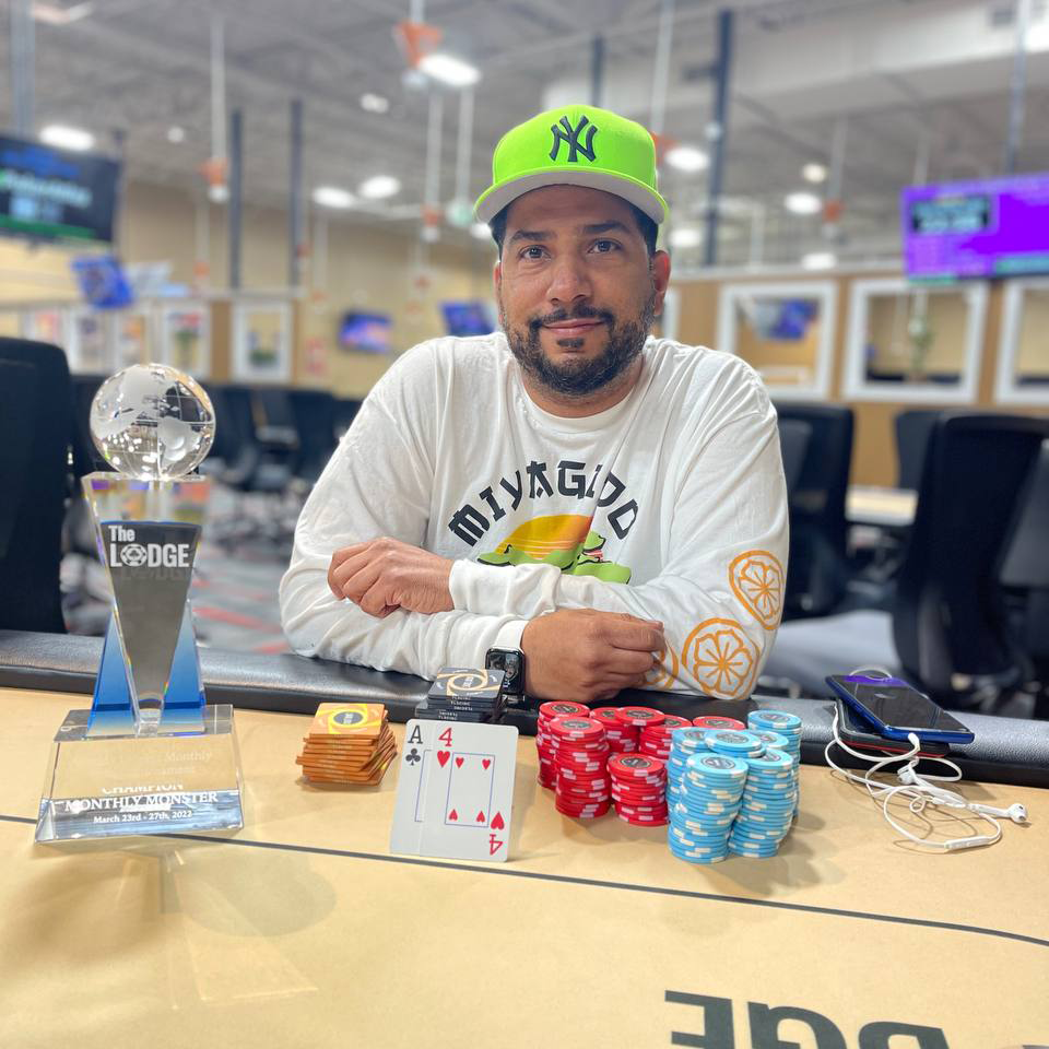 Ameer O. played it out until the end (no chops) and won the third Monthly Monster outright for $91,995!