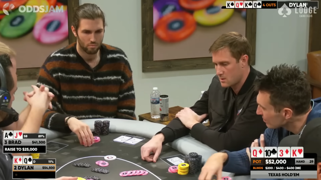 What Does Raise Mean In Poker? Brad Owen raises in a Lodge cash game