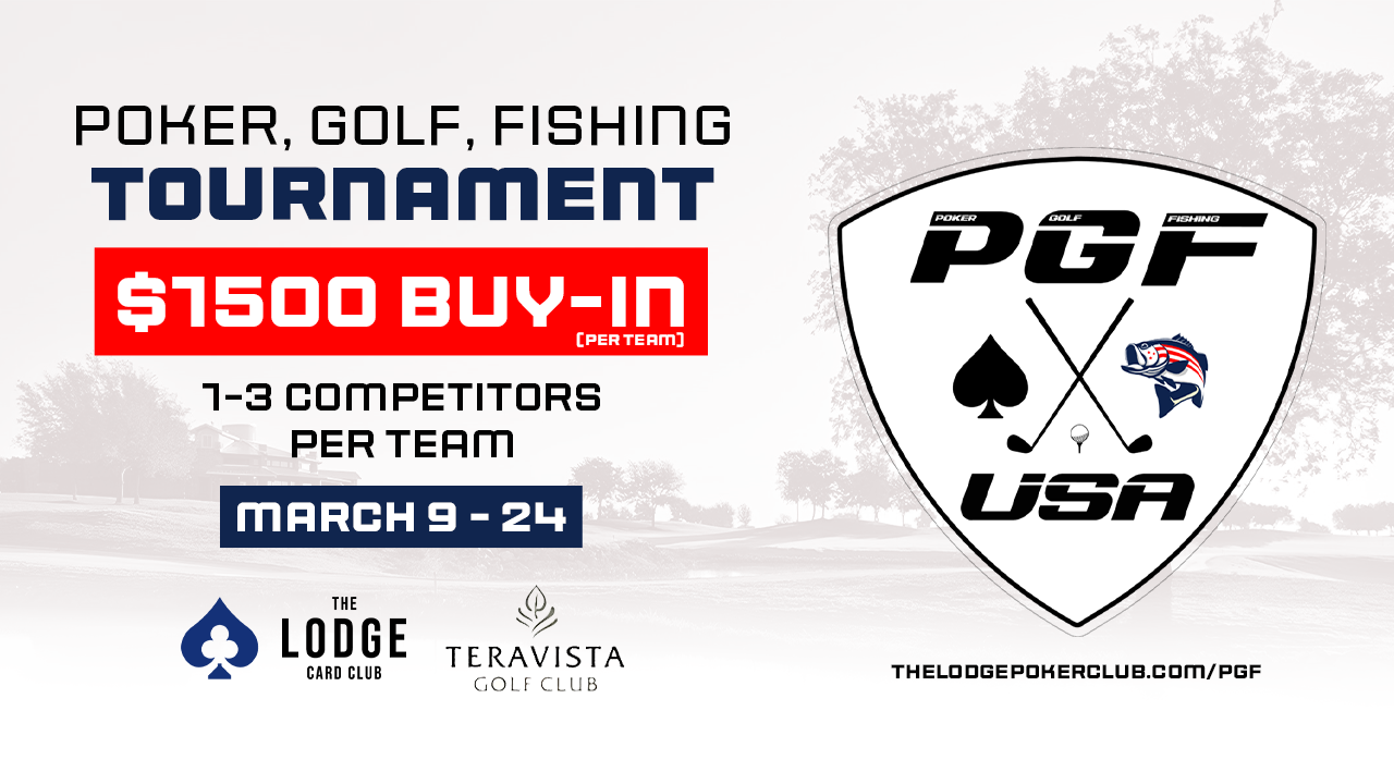 Texas Cardroom Adds Golf And Fishing To Poker Tournament - Poker News