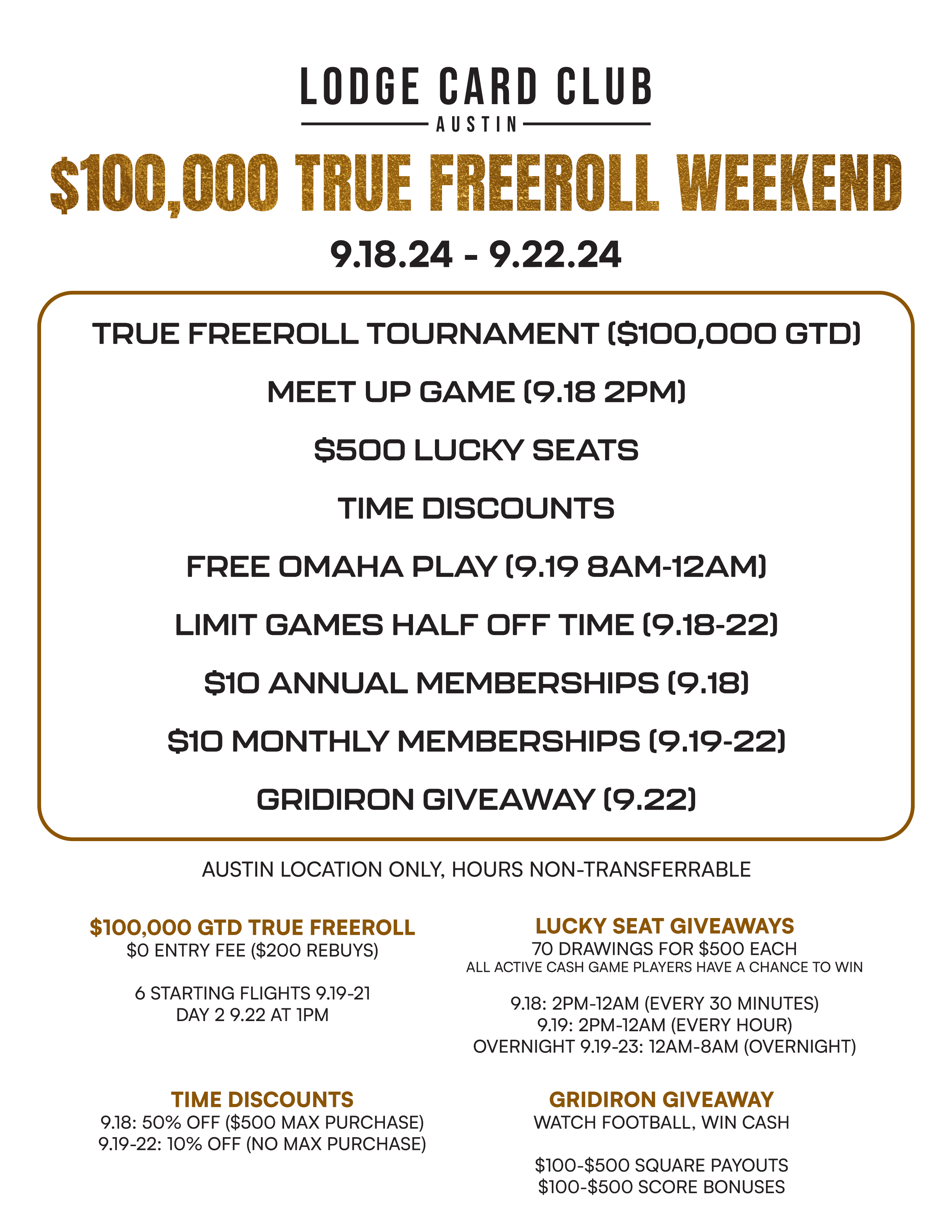 100000 Freeroll Weekend v3